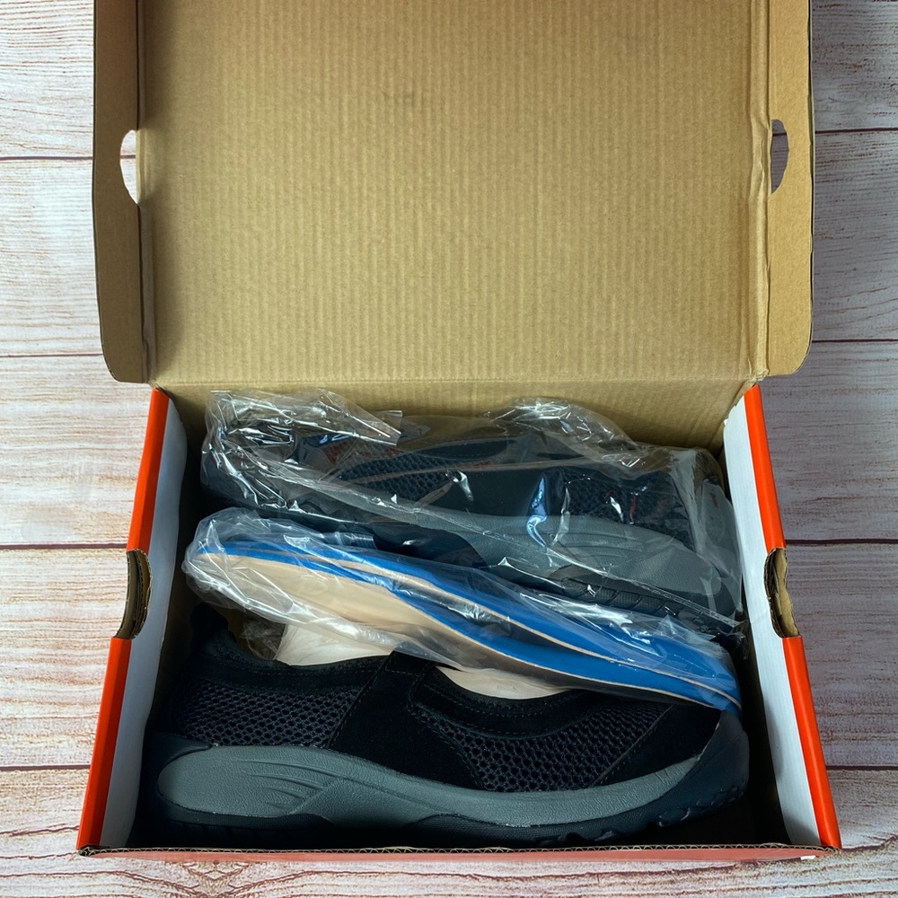 Brand New Women’s Ped Lite Black Diabetic Shoes Size 9w.